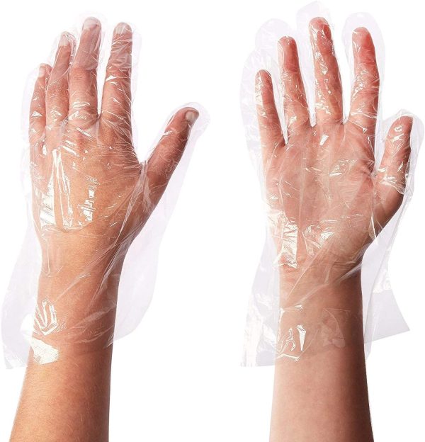 DISPOSABLE NYLON HAND GLOVE 1