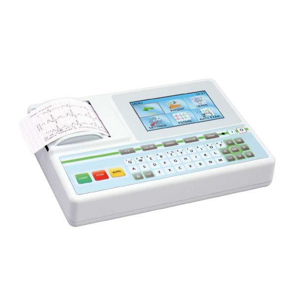 ECG Electrocardiograph AsCard Green Coloured screen