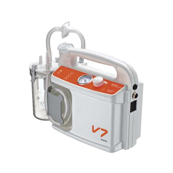 Hersill V7 Plus B Emergency HIGH VACUUM portable suction machine