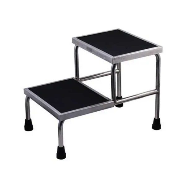 Stainless Steel Hospital Two Step Stool