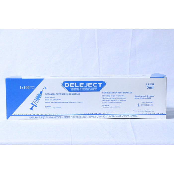 Medical Syringes - Sterile Grade - 5ml (Healthcare)