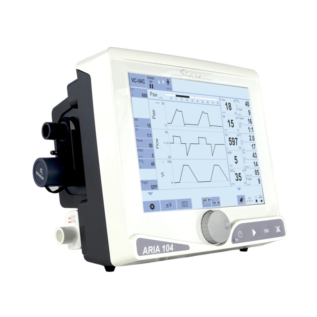 Siare ARIA 104 Transport Ventilator - Medical Grade Professional (Healthcare)