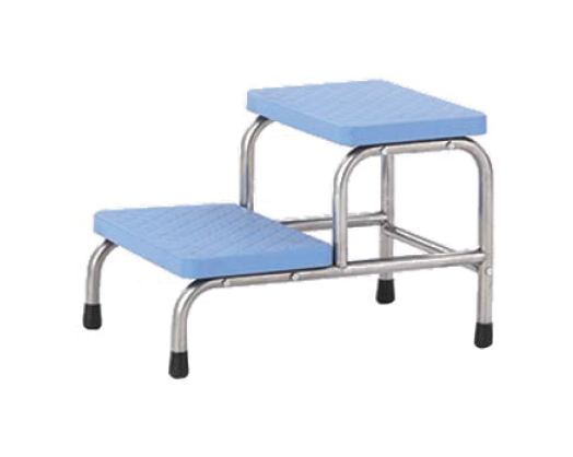 2-Step Footstool Stainless Steel F-36-1 - Medical Grade Professional (Healthcare)