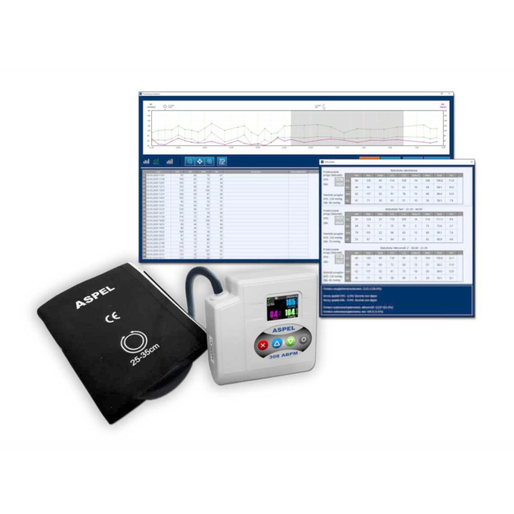 ASPEL Ambulatory BP Machine - Medical Grade Professional (Healthcare)