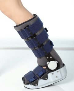 Super Ortho Ankle walker with Pull-Lock ROM - Medical Grade Professional (Healthcare)