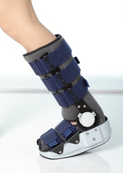 Super Ortho Ankle walker with Pull-Lock ROM - Medical Grade Professional (Healthcare)