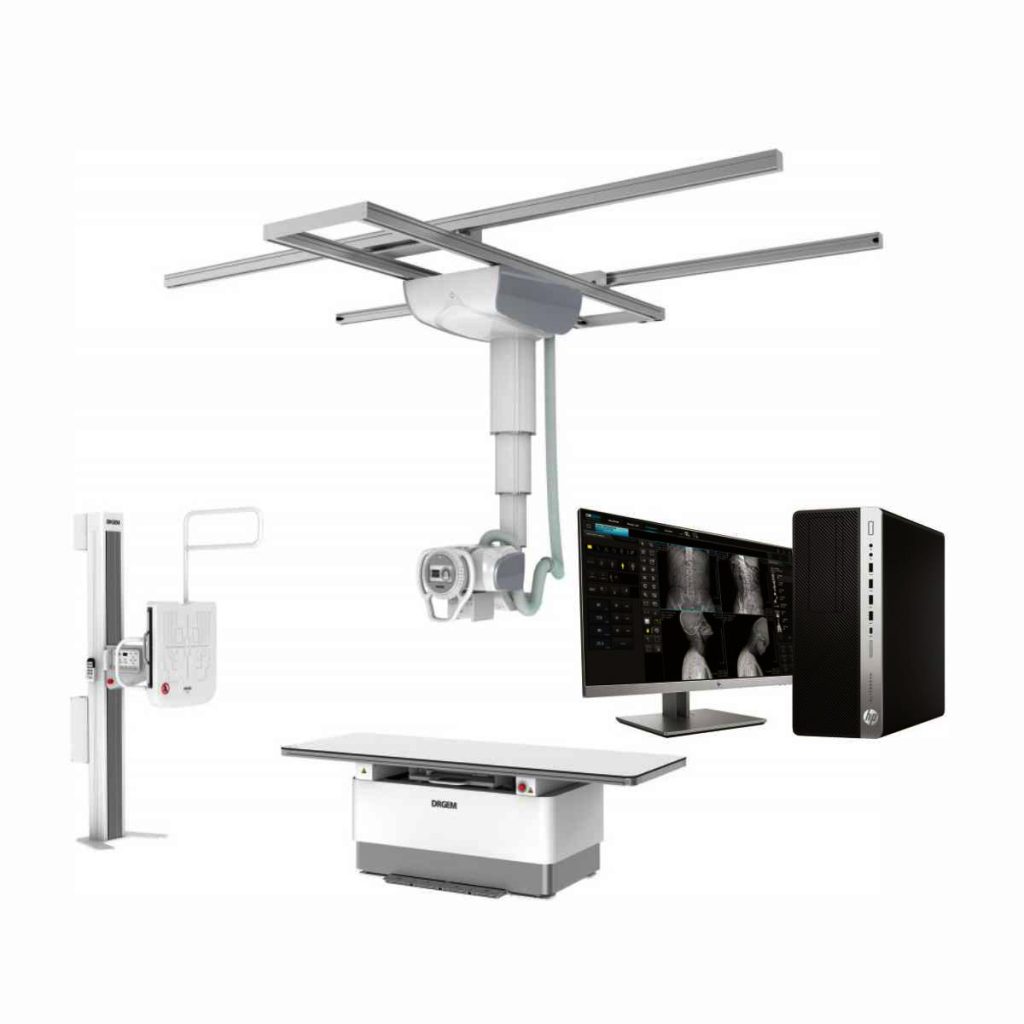 Digital X-Ray Machine Ceiling Mounted -  DR Gem - Medical Grade Professional (Healthcare)