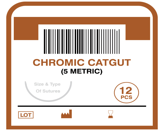 Chromic Surgical Catgut - Medical Grade Professional (Healthcare)