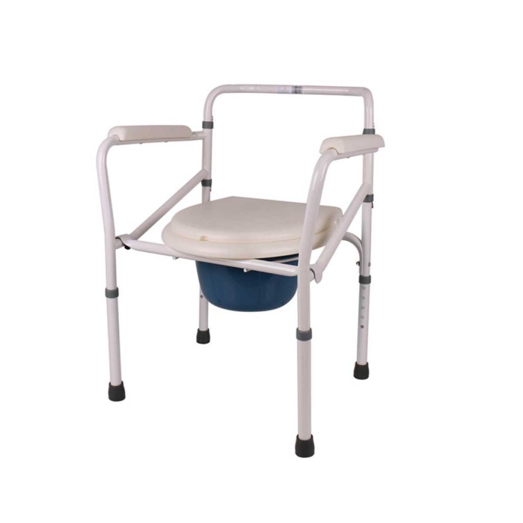 Commode Chair With Armrest - Medical Grade Professional (Healthcare)