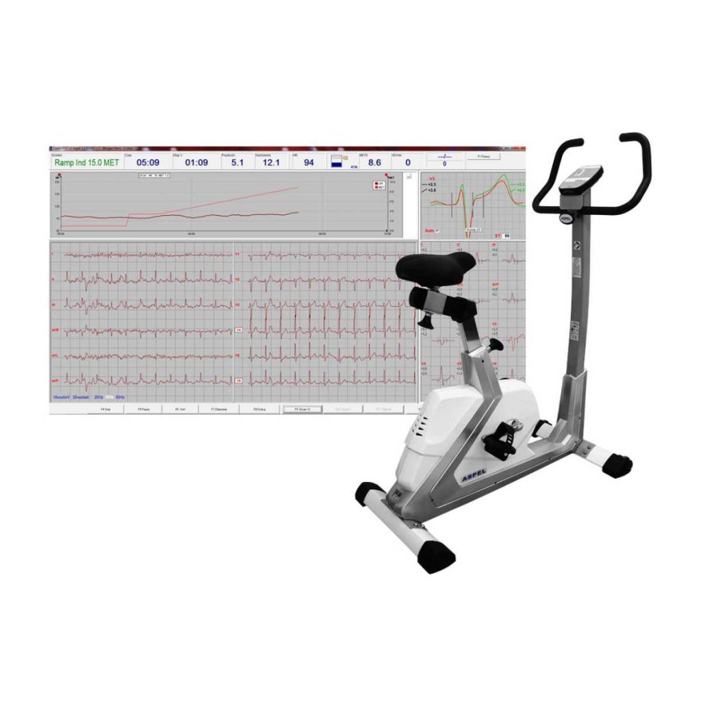 ASPEL Stress ECG with Ergometer and Software - Medical Grade Professional (Healthcare)