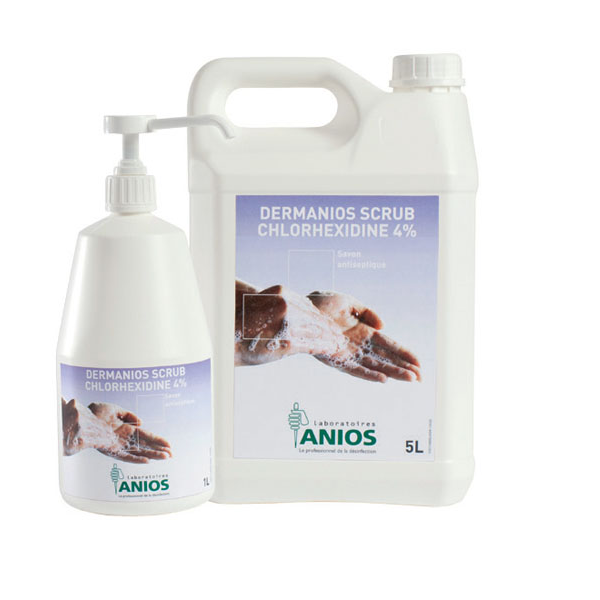 Dermanios Scrub Chlorhexidine 4% - Medical Grade Professional (Healthcare)