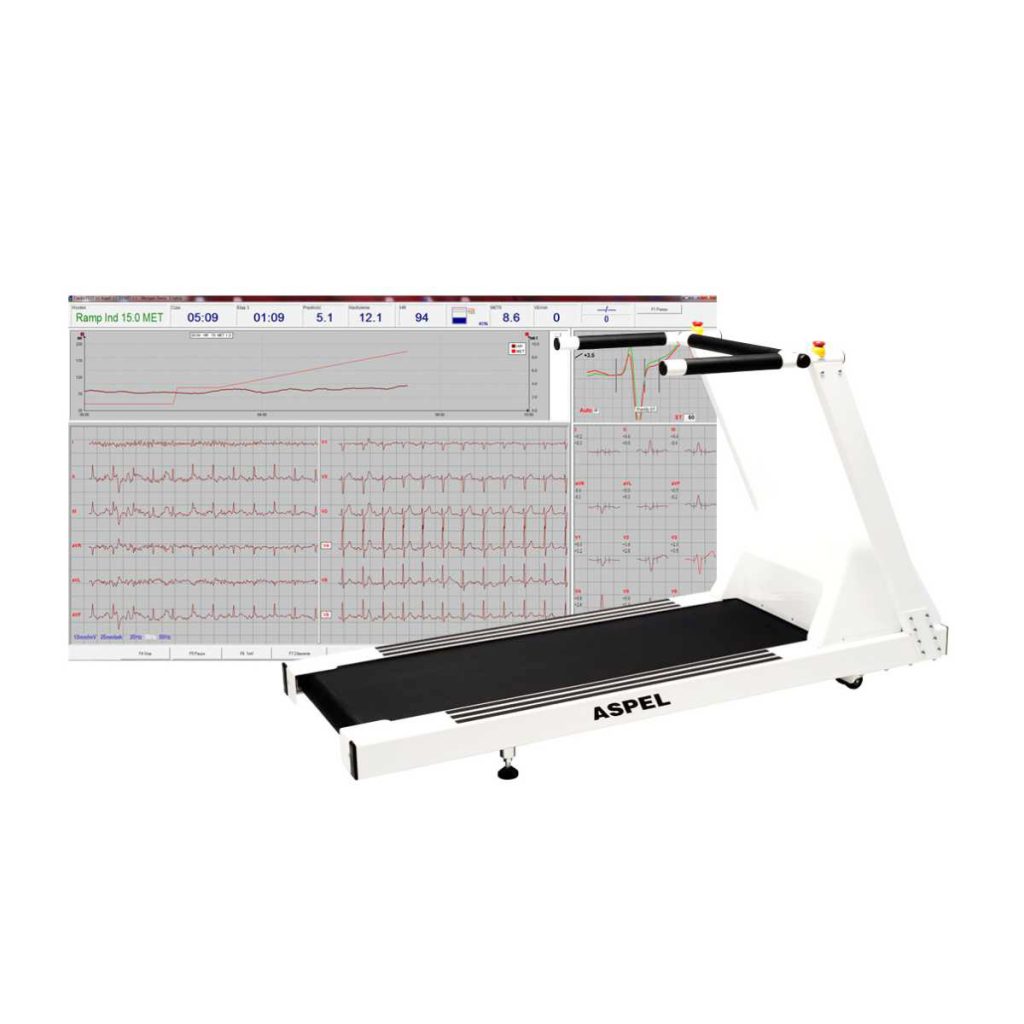 ASPEL Stress ECG with Treadmill and Software - Medical Grade Professional (Healthcare)