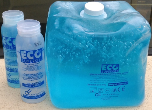 Eco Supergel (Ultrasound GelCeracarta Italy) - Medical Grade Professional (Healthcare)