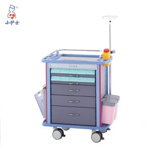 Emergency / Anaesthesia Trolley F-45-2 - Medical Grade Professional (Healthcare)