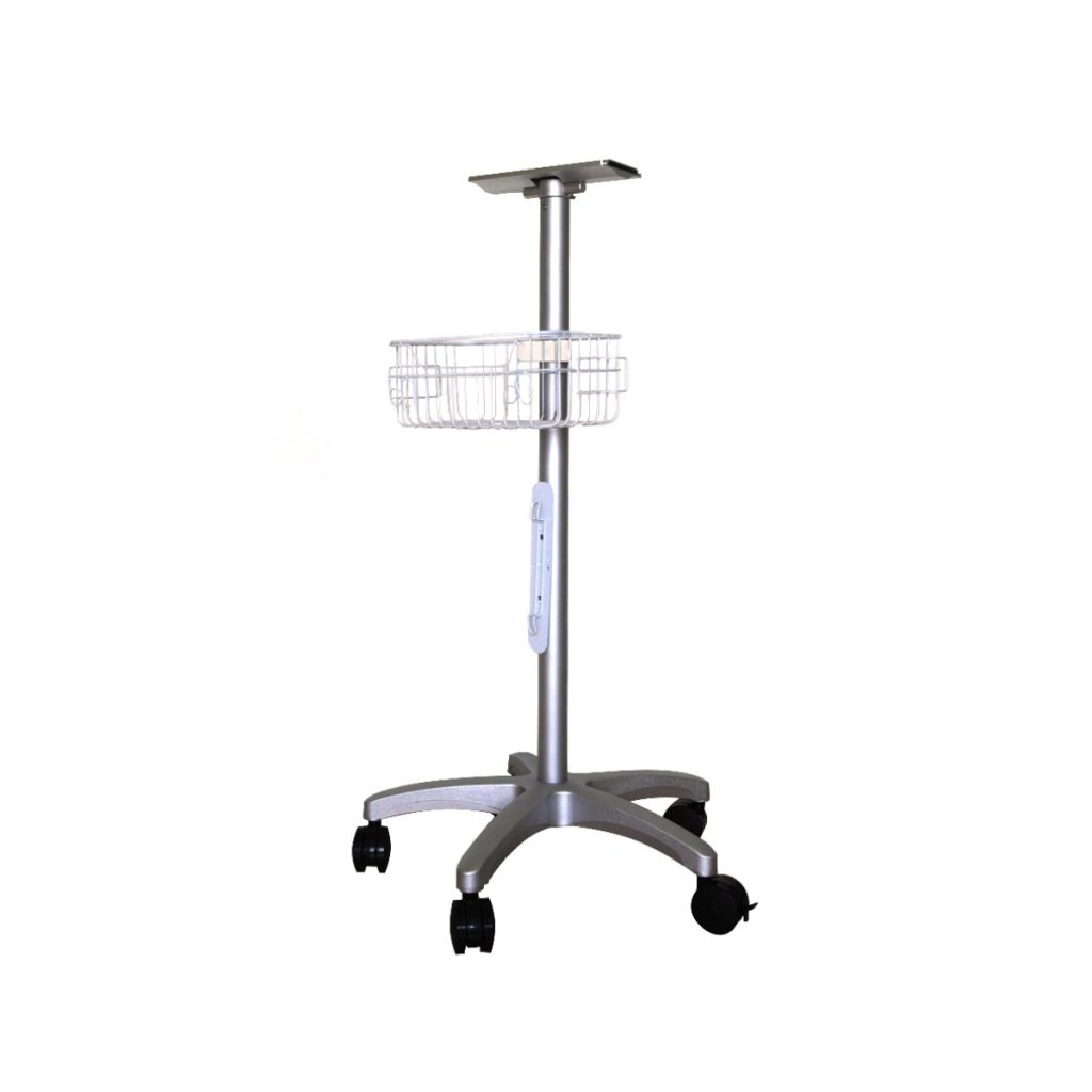 Fixed Height Rolling Stand for Medical Devices - Medical Grade Professional (Healthcare)