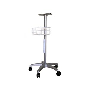 Fixed Height Rolling Stand for Medical Devices - Medical Grade Professional (Healthcare)
