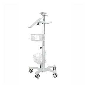 Height Adjustable Rolling Stand with Concaved Base JRS-1001-10 - Medical Grade Professional (Healthcare)
