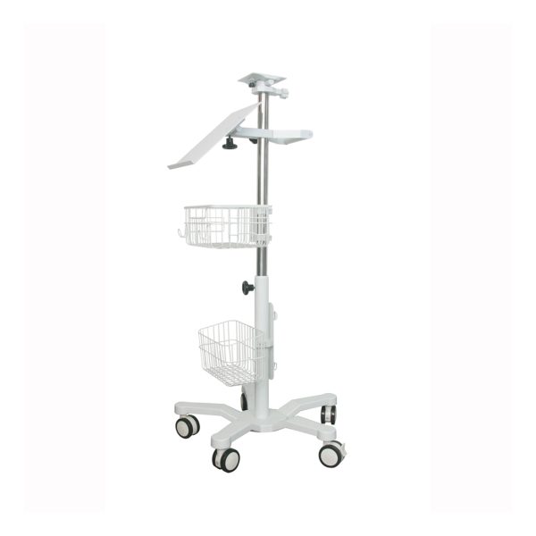 Height Adjustable Rolling Stand with Concaved Base JRS-1001-10 - Medical Grade Professional (Healthcare)