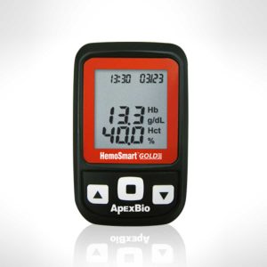 ApexBio HemoSmart Gold Hemoglobin Meter - Medical Grade Professional (Healthcare)