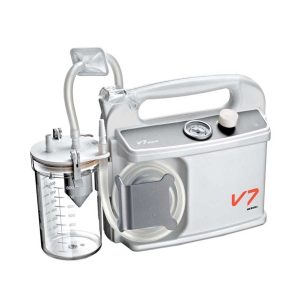 Hersill V7 Plus AC High Vacuum Portable Suction Machine - Medical Grade Professional (Healthcare)