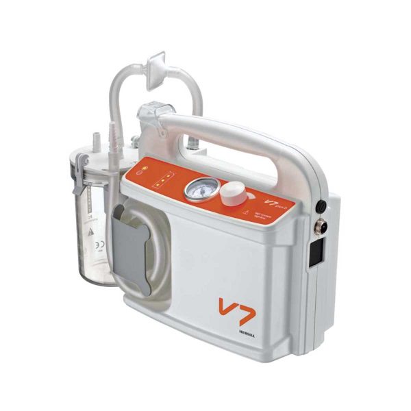 Hersill V7 Plus B Emergency High Vacuum Portable Suction Machine - Medical Grade Professional (Healthcare)