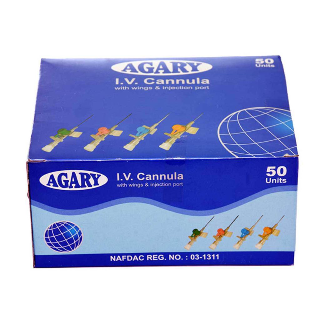 Agary I.V. Cannula - Medical Grade Professional (Healthcare)
