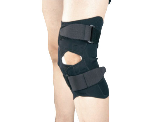 Super Ortho Neoprene Open Knee Brace W/ Hinge - Medical Grade Professional (Healthcare)