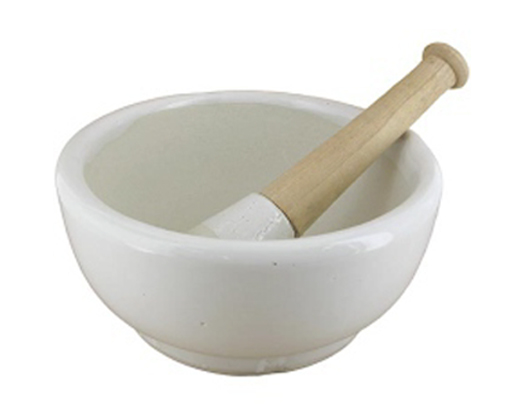 Mortar & Pestle Ceramic - Medical Grade Professional (Healthcare)