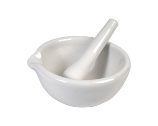 Mortar & Pestle Glass - Medical Grade Professional (Healthcare)