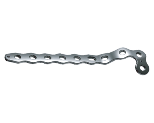 Trauma_LCP Systems (Titanium) Buttress Locking Plates (L-shape) - Medical Grade Professional (Healthcare)