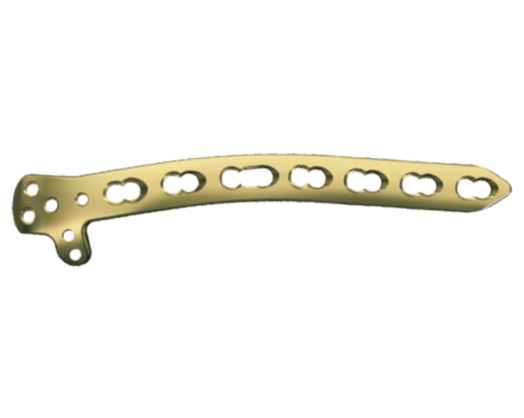 Trauma_LCP Systems (Titanium) Distal Lateral Humeral locking Plate, Combined-lock - Medical Grade Professional (Healthcare)