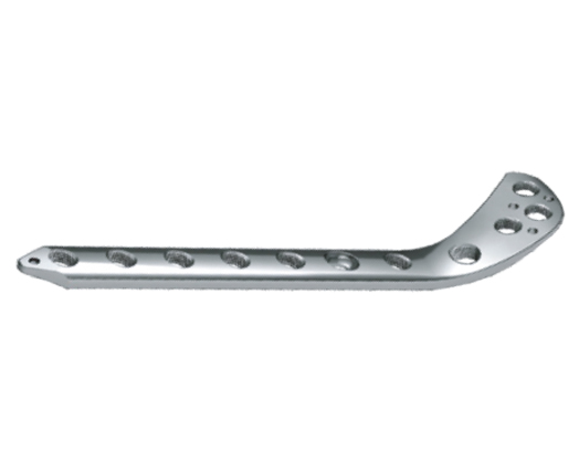 Trauma_LCP Systems (Titanium) Proximal Lateral Tibial Locking Plates (Golf-shape) - Medical Grade Professional (Healthcare)