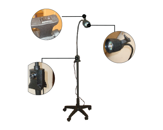 Medical Examination Light - LED Adjustable (Professional)