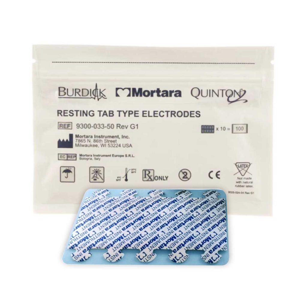 Mortara Tab ECG Electrode - Medical Grade Professional (Healthcare)