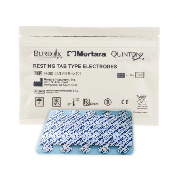 Mortara Tab ECG Electrode - Medical Grade Professional (Healthcare)