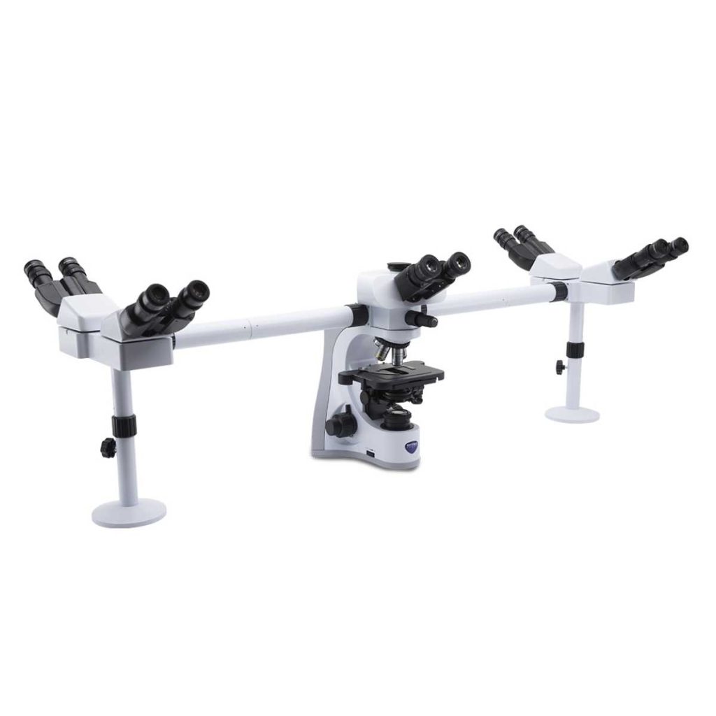 OPTIKA B-510-5 Trinocular Discussion Microscope - Medical Grade Professional (Healthcare)