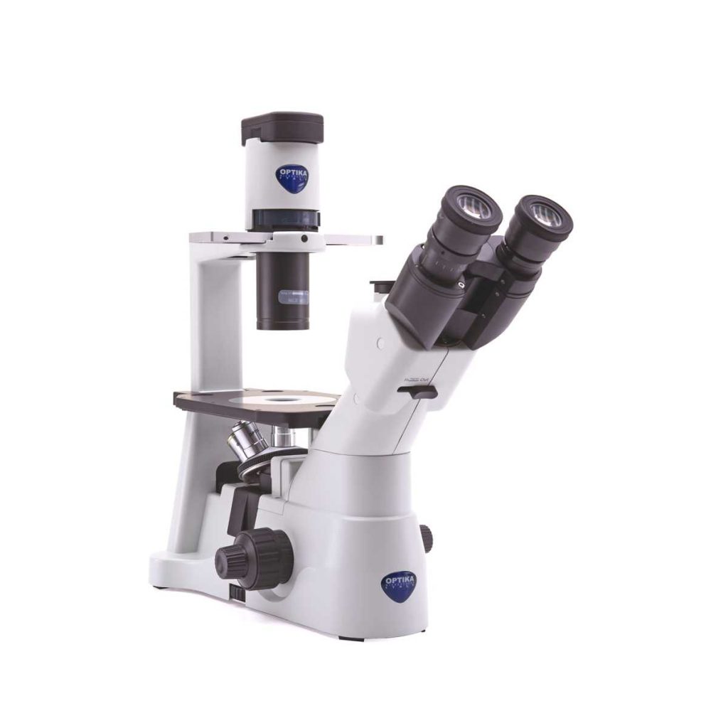 OPTIKA IM-3 Inverted Trinocular Phase Contrast Microscope - Medical Grade Professional (Healthcare)