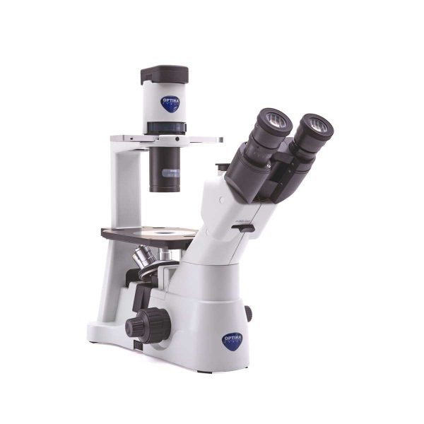 OPTIKA IM-3 Inverted Trinocular Phase Contrast Microscope - Medical Grade Professional (Healthcare)