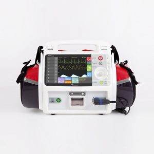 RESCUE LIFE 9 AED DEFIBRILLATOR with Temp, Spo2, Pacemaker - Medical Grade Professional (Healthcare)