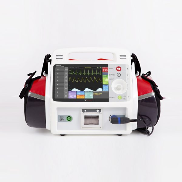 RESCUE LIFE 9 AED DEFIBRILLATOR with Temp, Spo2, Pacemaker - Medical Grade Professional (Healthcare)