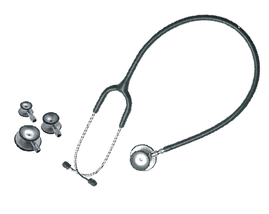 Medical Stethoscope - Professional Dual Head (Clinical)