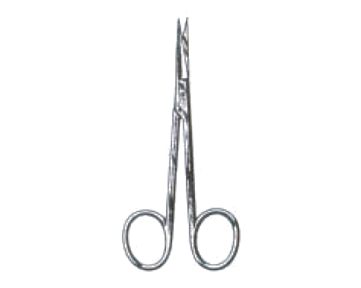 Durable 1NS13-530 IRIS SCISSORS STRAIGHT - Medical Grade Professional (Healthcare)