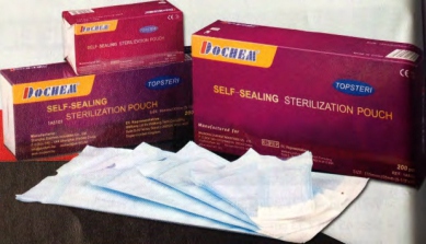 TOPSTERI Heat Sealing Flat Sterilization Reels and Pouches - Medical Grade Professional (Healthcare)