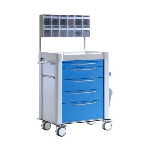 Linealife TECHNOplus TPS-3025 Medicine and Treatment Cart - Medical Grade Professional (Healthcare)