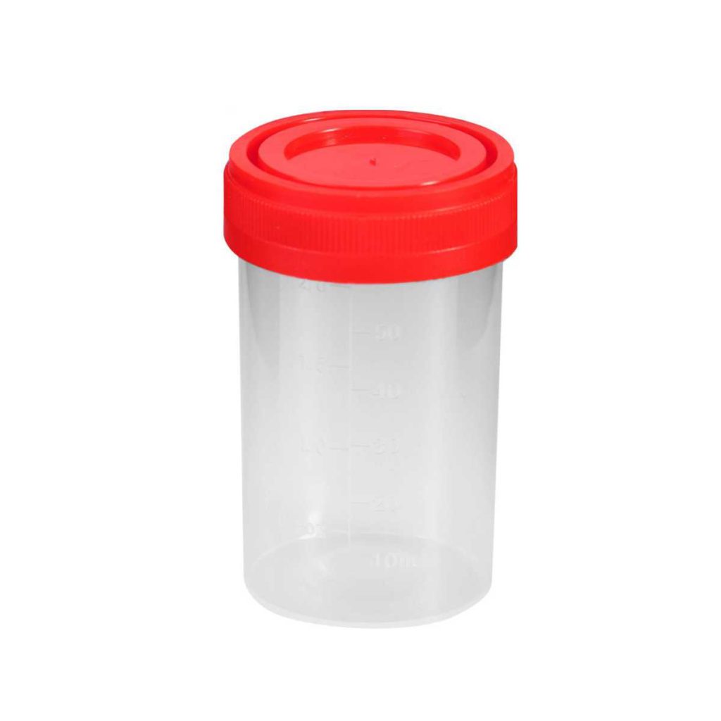 Plastic Urine Container Per Pack - Medical Grade Professional (Healthcare)