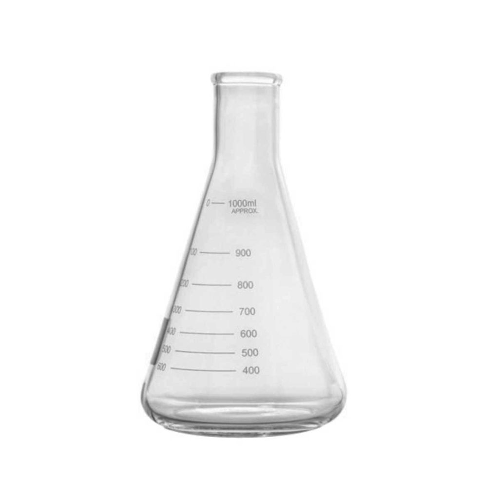 Conical Glass Flask 1000ml - Medical Grade Professional (Healthcare)