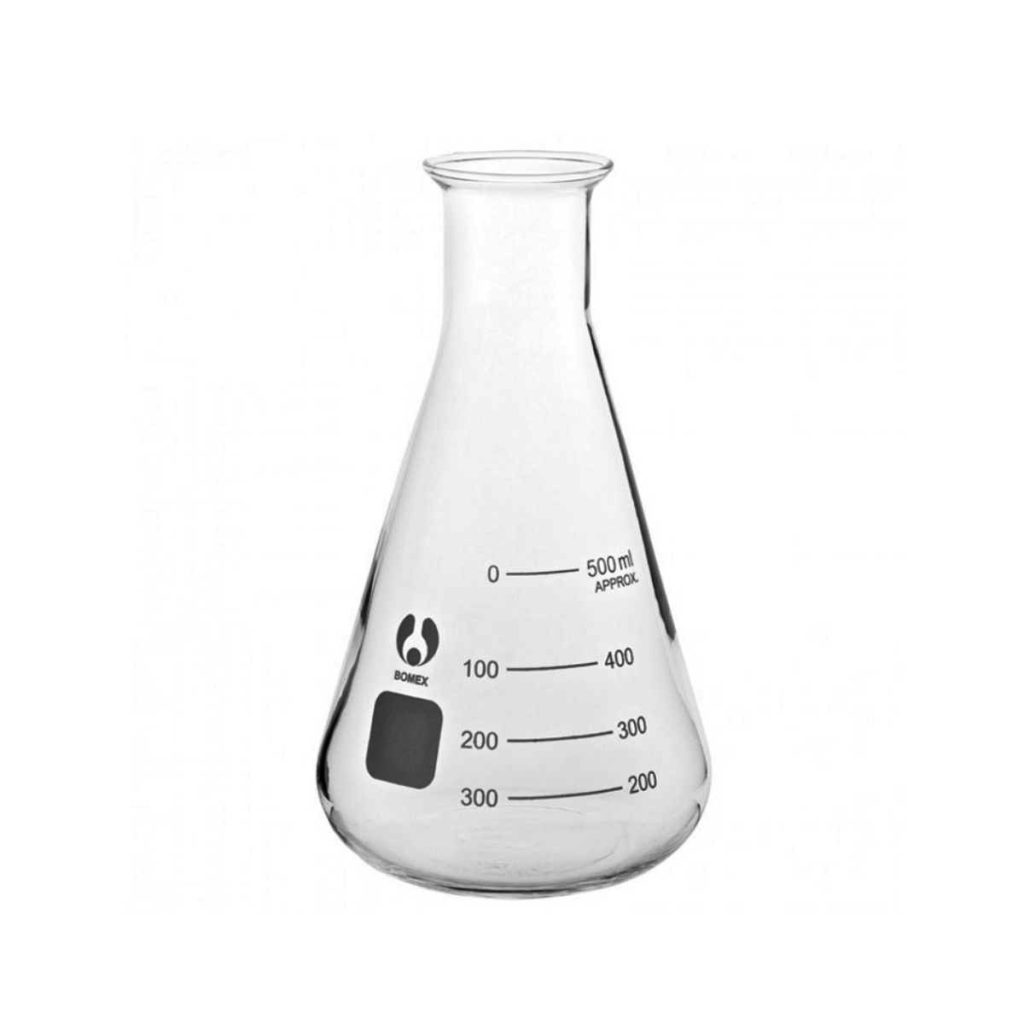 Conical Glass Flask 500ml - Medical Grade Professional (Healthcare)