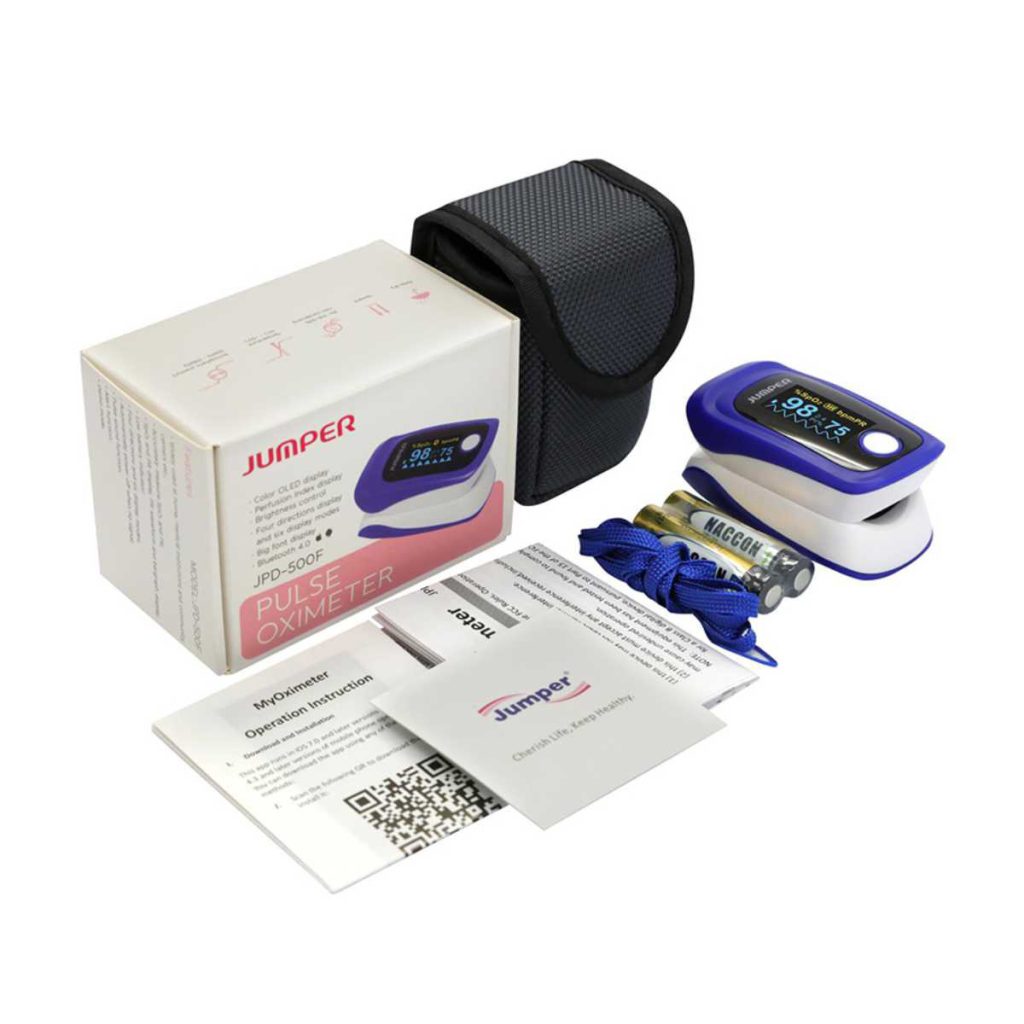 Timesco Jumper Fingertip Pulse Oximeter - Medical Grade Professional (Healthcare)