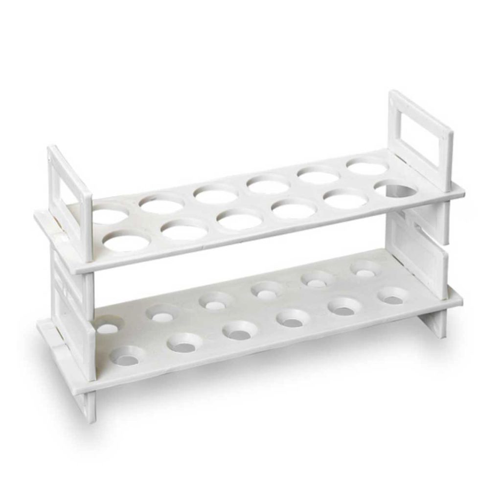 Plastic Test Tube Rack - Medical Grade Professional (Healthcare)