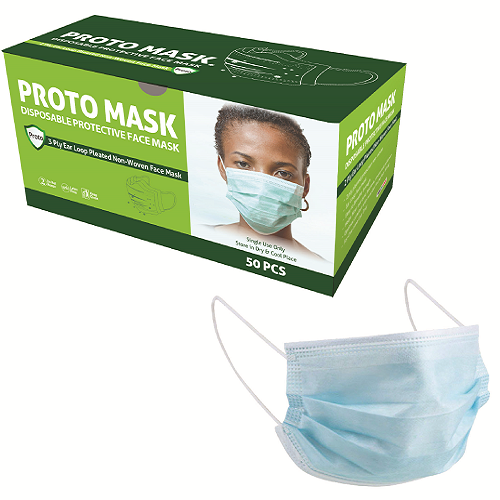 Medical Face Masks - Protective Grade (50pcs)
